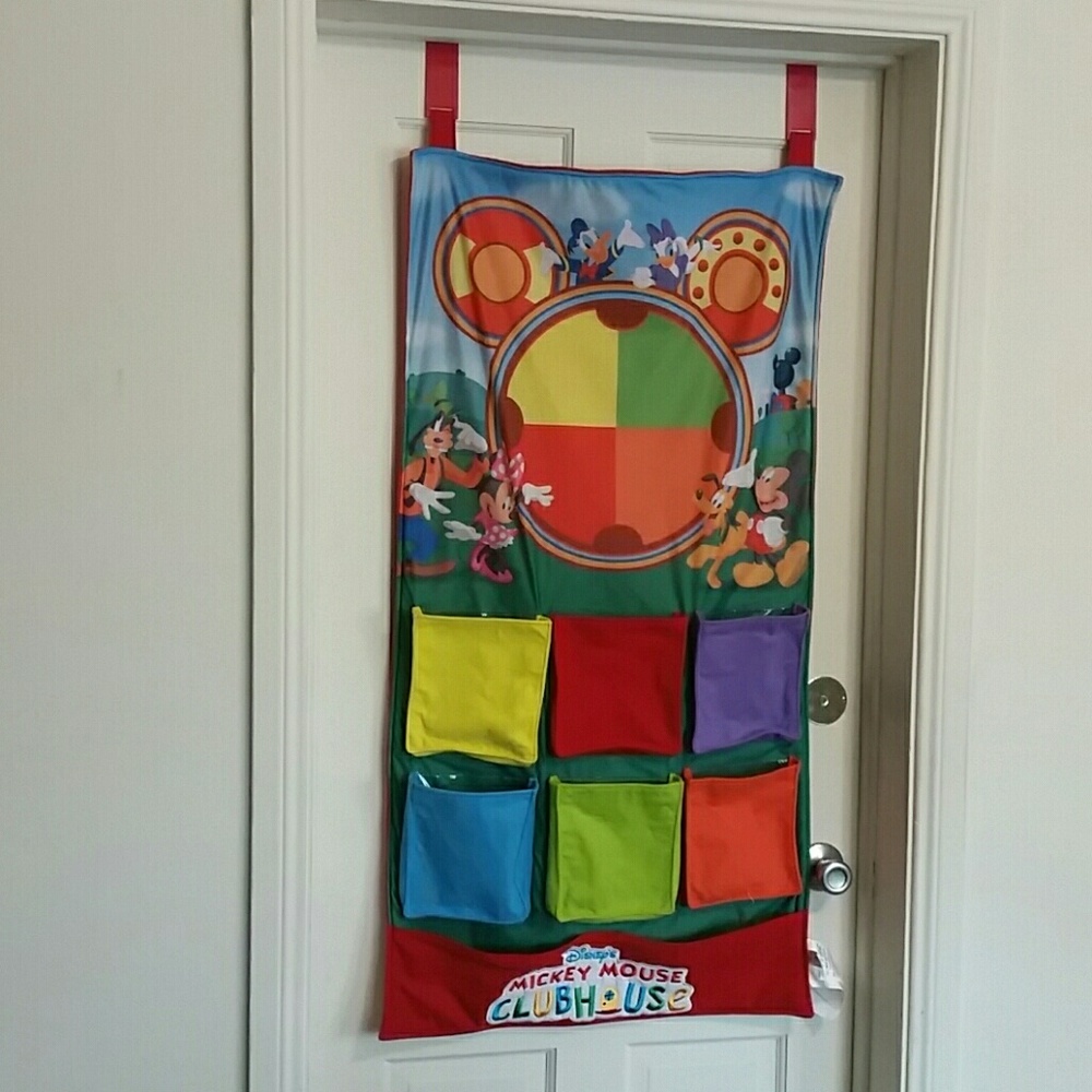 Disney door hanger/storage with accessories